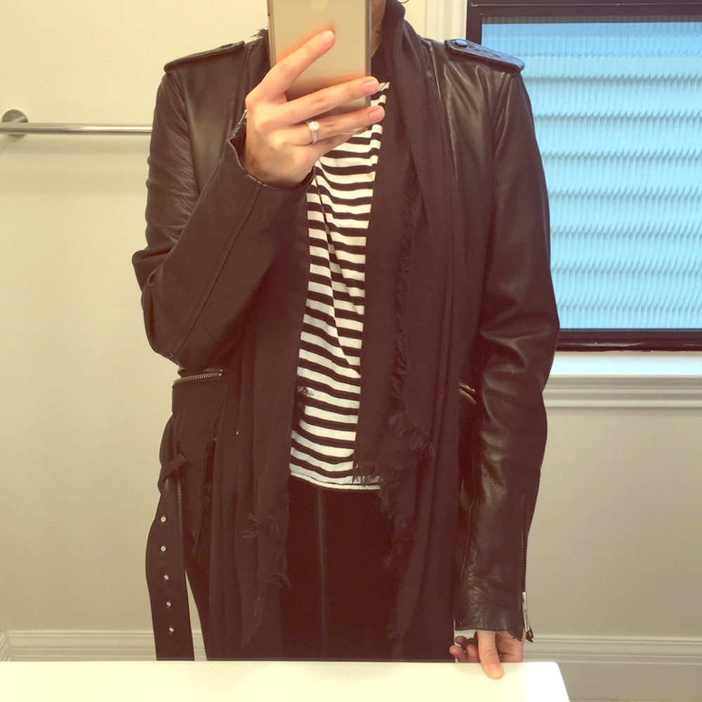 All Saints limited edition Arnell leather jacket!